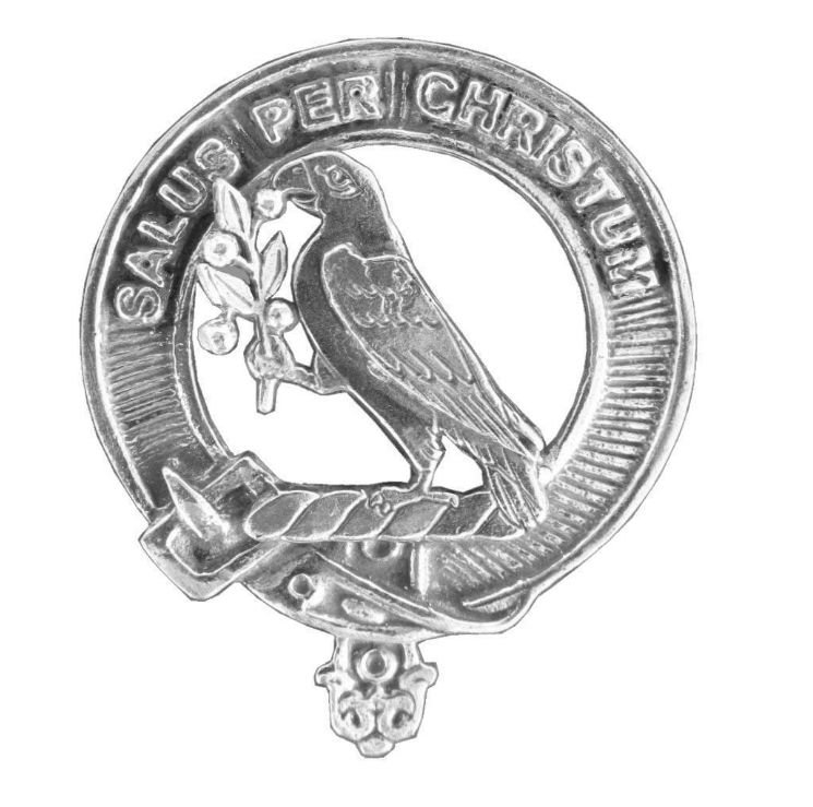 Image 1 of Abernethy Clan Cap Crest Stylish Pewter Clan Abernethy Badge 