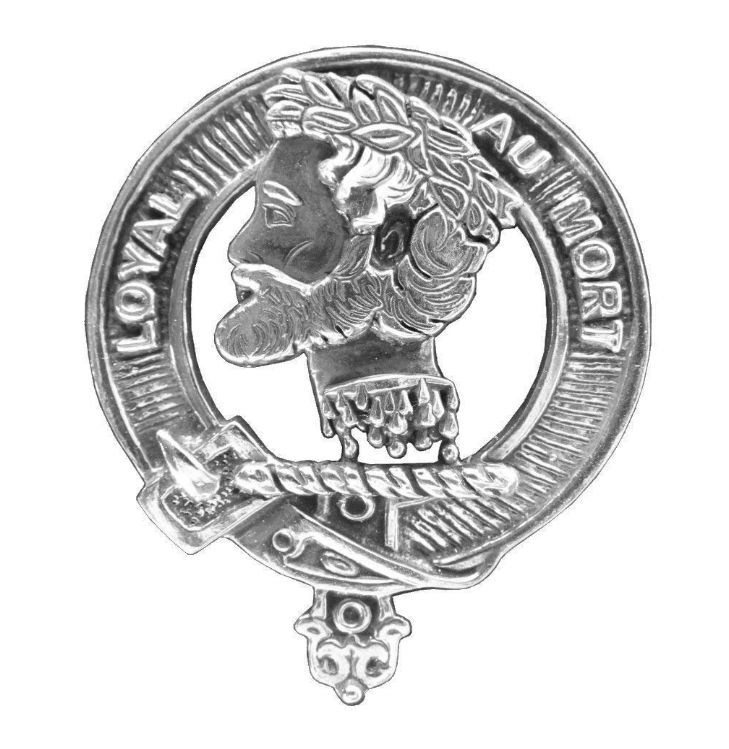 Image 1 of Adair Clan Cap Crest Stylish Pewter Clan Adair Badge 
