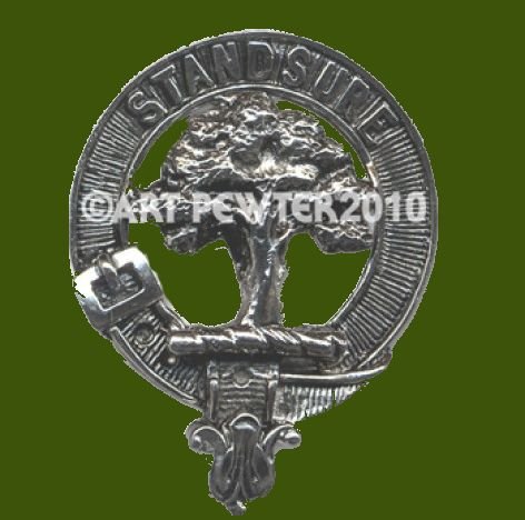Image 0 of Anderson Clan Crest Stylish Pewter Clan Anderson Badge 