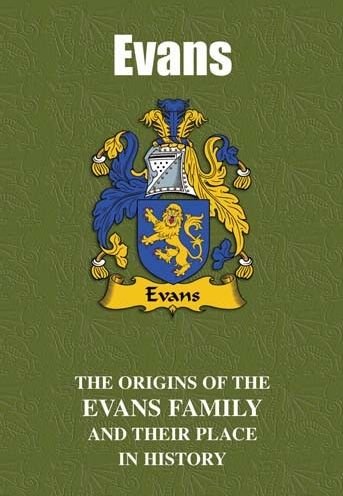Image 2 of Evans Coat Of Arms History Welsh Family Name Origins Mini Book 
