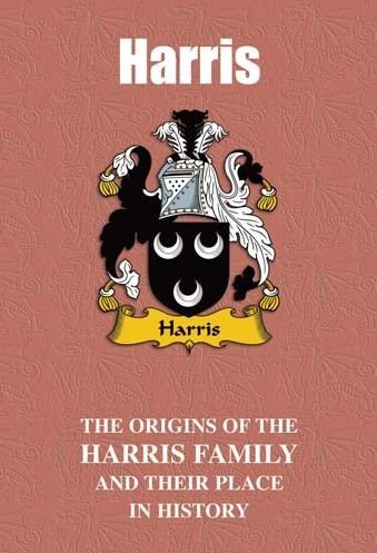 Image 2 of Harris Coat Of Arms History Welsh Family Name Origins Mini Book 