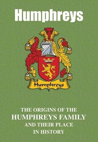 Image 2 of Humphreys Coat Of Arms History Welsh Family Name Origins Mini Book 