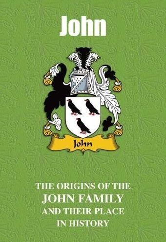 Image 2 of John Coat Of Arms History Welsh Family Name Origins Mini Book 