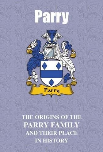 Image 2 of Parry Coat Of Arms History Welsh Family Name Origins Mini Book 