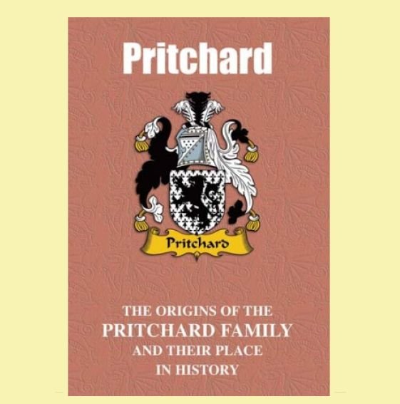 Image 0 of Pritchard Coat Of Arms History Welsh Family Name Origins Mini Book 