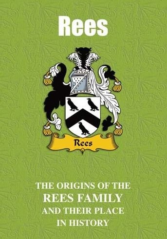 Image 2 of Rees Coat Of Arms History Welsh Family Name Origins Mini Book 