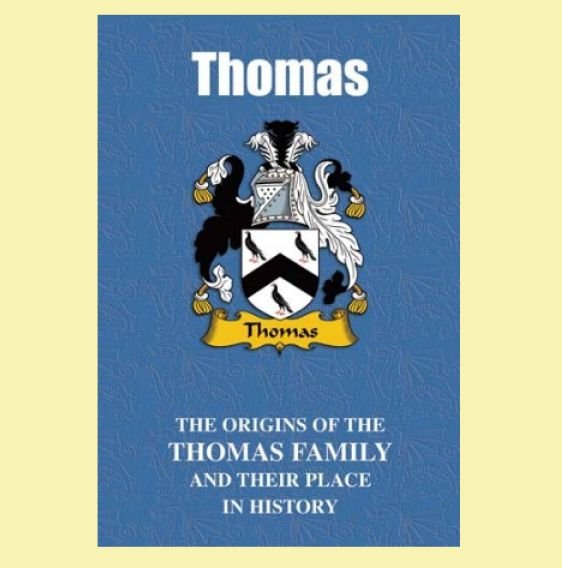 Image 0 of Thomas Coat Of Arms History Welsh Family Name Origins Mini Book 