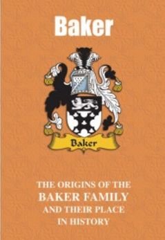 Image 2 of Baker Coat Of Arms History English Family Name Origins Mini Book 