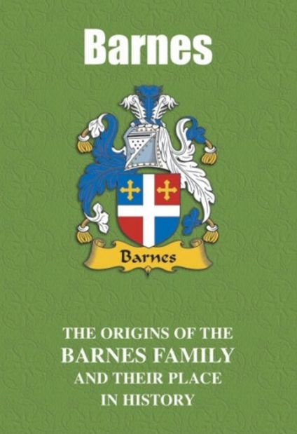 Image 2 of Barnes Coat Of Arms History English Family Name Origins Mini Book 