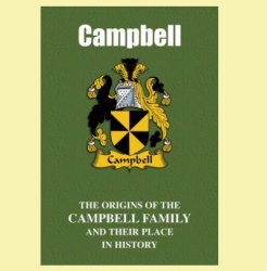 Campbell Coat Of Arms History English Family Name Origins Mini Book 