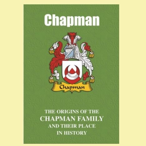 Image 0 of Chapman Coat Of Arms History English Family Name Origins Mini Book 
