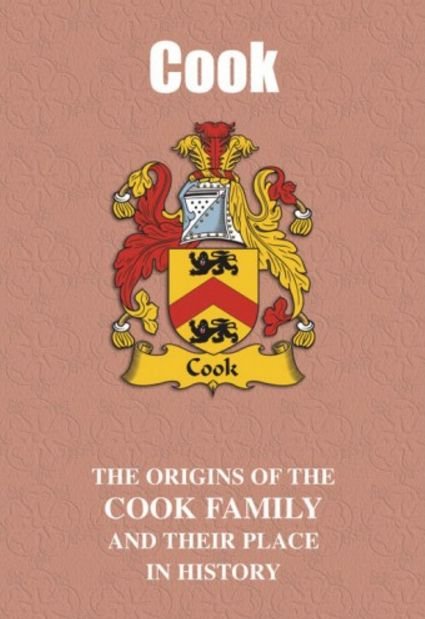 Image 2 of Cook Coat Of Arms History English Family Name Origins Mini Book 