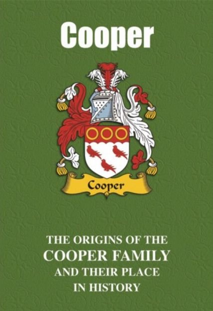 Image 2 of Cooper Coat Of Arms History English Family Name Origins Mini Book 