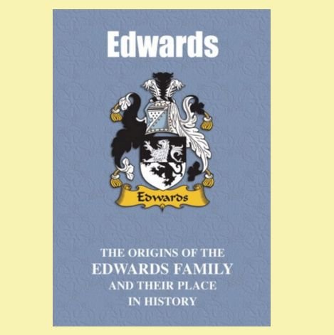 Image 0 of Edwards Coat Of Arms History English Family Name Origins Mini Book 