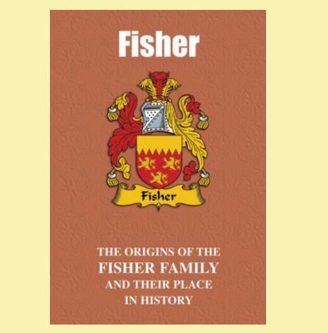 Image 0 of Fisher Coat Of Arms History English Family Name Origins Mini Book 