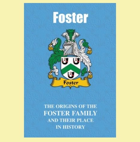 Image 0 of Foster Coat Of Arms History English Family Name Origins Mini Book 
