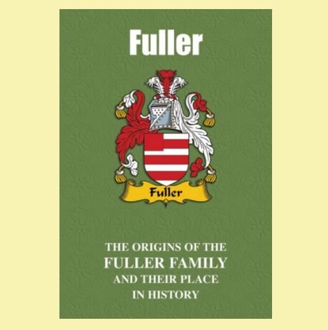 Image 0 of Fuller Coat Of Arms History English Family Name Origins Mini Book 