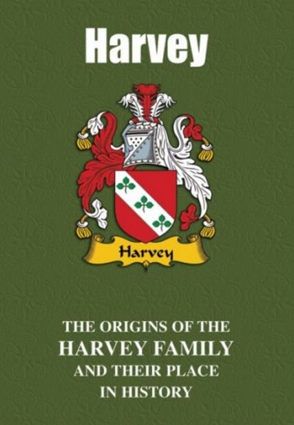 Image 2 of Harvey Coat Of Arms History English Family Name Origins Mini Book 