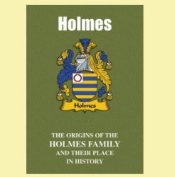 Holmes Coat Of Arms History English Family Name Origins Mini Book 