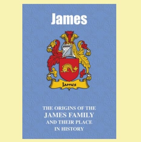Image 0 of James Coat Of Arms History English Family Name Origins Mini Book 