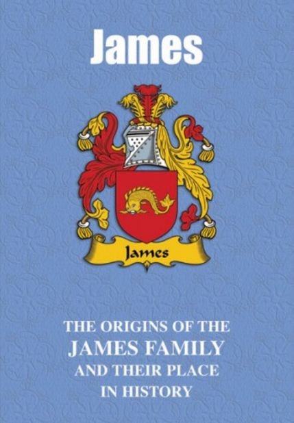 Image 2 of James Coat Of Arms History English Family Name Origins Mini Book 