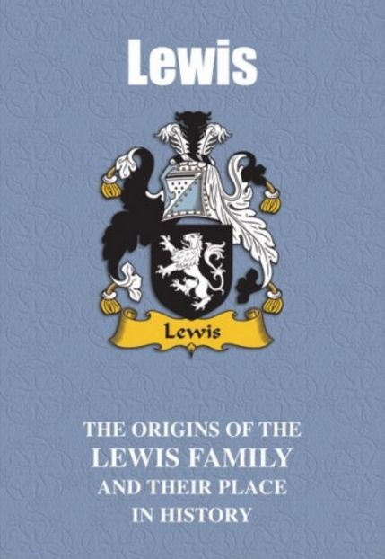 Image 2 of Lewis Coat Of Arms History English Family Name Origins Mini Book 