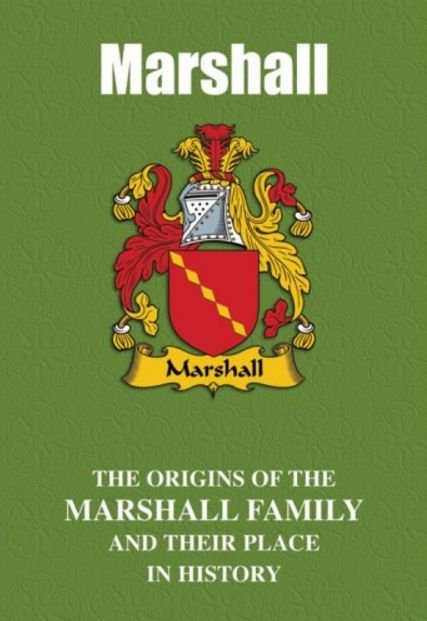 Image 2 of Marshall Coat Of Arms History English Family Name Origins Mini Book 