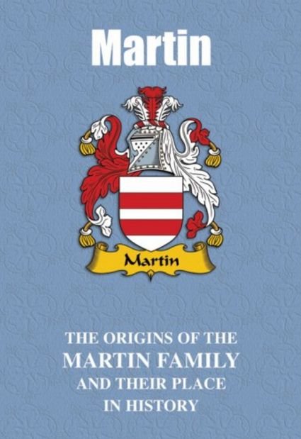 Image 2 of Martin Coat Of Arms History English Family Name Origins Mini Book 