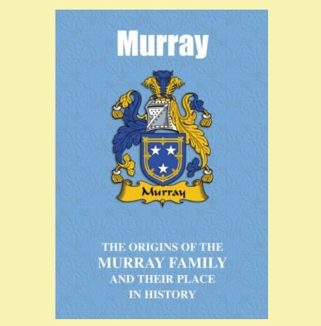 Image 0 of Murray Coat Of Arms History English Family Name Origins Mini Book 