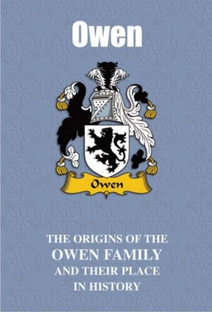 Image 2 of Owen Coat Of Arms History English Family Name Origins Mini Book 