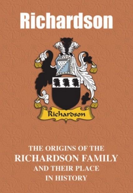 Image 2 of Richardson Coat Of Arms History English Family Name Origins Mini Book 