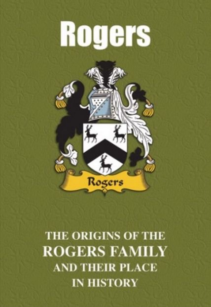 Image 2 of Rogers Coat Of Arms History English Family Name Origins Mini Book 