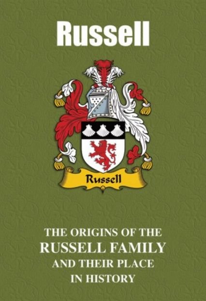 Image 2 of Russell Coat Of Arms History English Family Name Origins Mini Book 