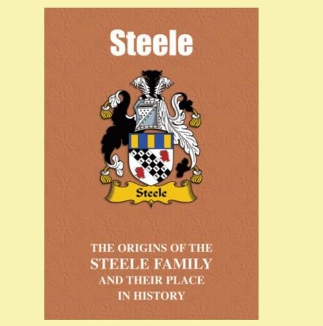 Image 0 of Steele Coat Of Arms History English Family Name Origins Mini Book 