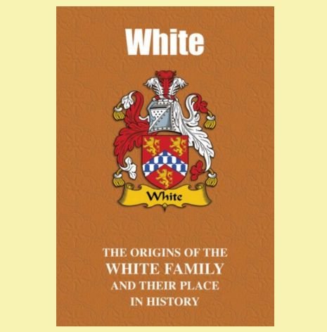 Image 0 of White Coat Of Arms History English Family Name Origins Mini Book 