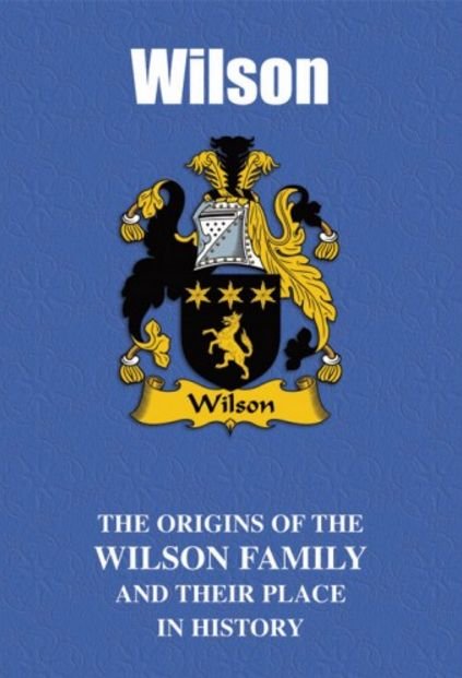 Image 2 of Wilson Coat Of Arms History English Family Name Origins Mini Book 