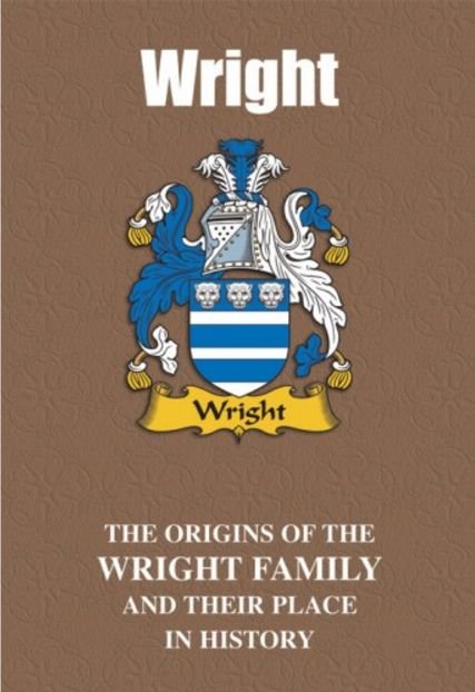 Image 2 of Wright Coat Of Arms History English Family Name Origins Mini Book 