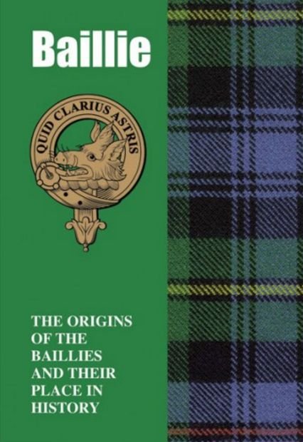 Image 2 of Baillie Clan Badge History Scottish Family Name Origins Mini Book 