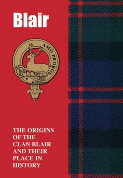 Image 2 of Blair Clan Badge History Scottish Family Name Origins Mini Book 