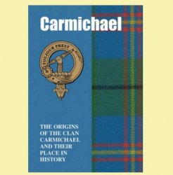 Carmichael Clan Badge History Scottish Family Name Origins Mini Book 