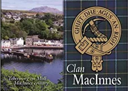 Image 1 of MacInnes Clan Badge Scottish Family Name Fridge Magnets Set of 10