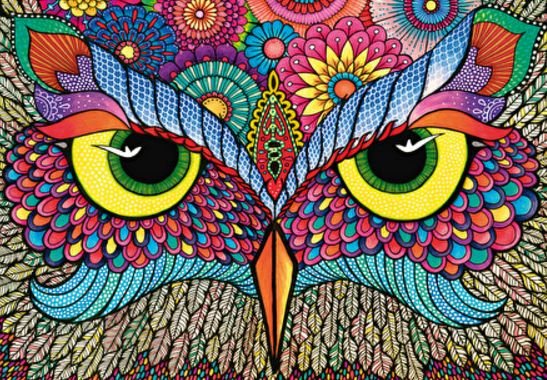 Image 1 of Its A Hoot Difficult Themed Maestro Wooden Jigsaw Puzzle 300 Pieces