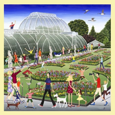 Image 0 of Kew Gardens Location Themed Maestro Wooden Jigsaw Puzzle 300 Pieces
