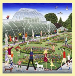 Kew Gardens Location Themed Maestro Wooden Jigsaw Puzzle 300 Pieces