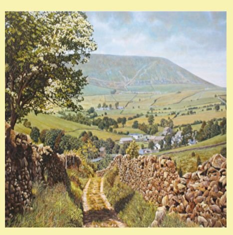 Image 0 of Pendle Hill In May Location Themed Maestro Wooden Jigsaw Puzzle 300 Pieces