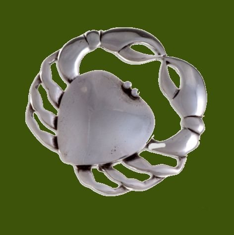 Image 0 of Crab Marine Creature Themed Stylish Pewter Brooch