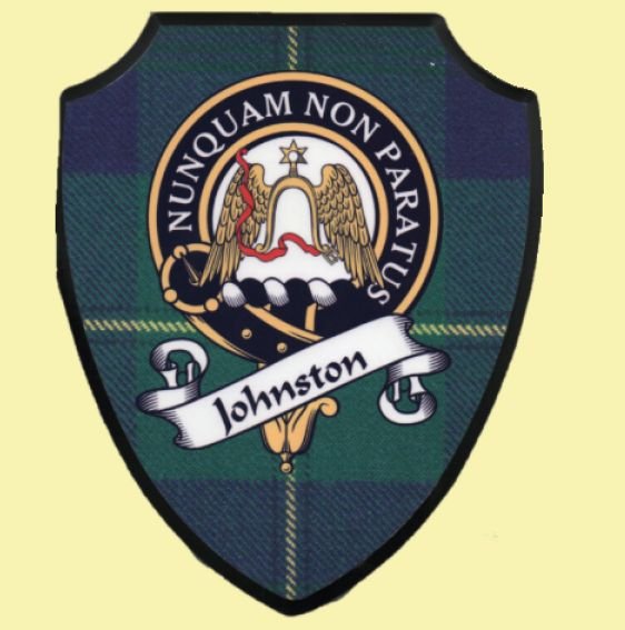 Image 0 of Clan Crest Scottish Family Name Tartan 9 x 7 Wooden Wall Plaque 
