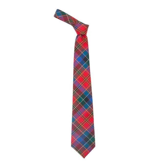 Image 1 of Hay And Leith Tartan Lightweight Wool Straight Mens Neck Tie
