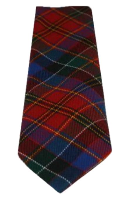 Image 3 of Hay And Leith Tartan Lightweight Wool Straight Mens Neck Tie