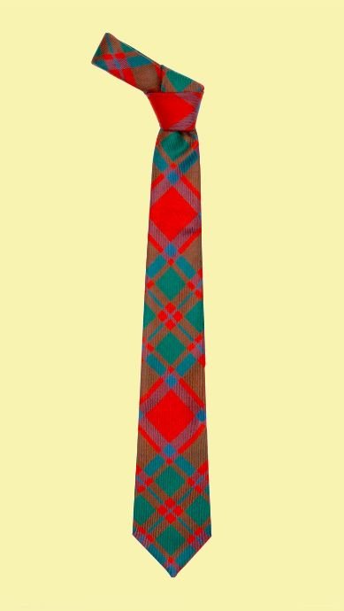 Image 0 of MacIntosh Ancient Clan Tartan Lightweight Wool Straight Mens Neck Tie